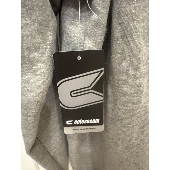 Indiana Hoosiers Colosseum 1/4 zip Pullover Sweatshirt Men's XXL Gray IU Logo - Picture 4 of 11